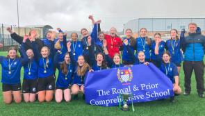 Royal & Prior Comprehensive School, Raphoe win FAI Schools Senior Girls Ulster Cup