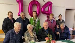 In pictures: Smiles as Mary McAuliffe celebrates her 104th birthday in Falcarragh