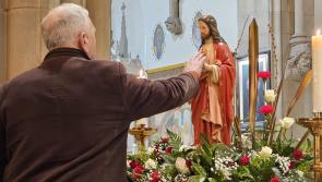 'Our faith is about the heart': Pilgrim Sacred Heart statue arrives in Raphoe Diocese
