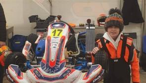 Manorcunningham karting ace Jayden McElhinney impresses at Whilton Mill