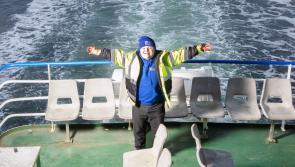 Arranmore's Séan Sailor Boyle celebrates his 18th having raised €2,000 for charity