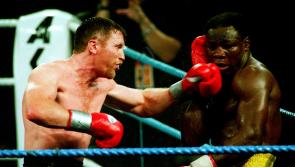 Collins to share his memories of beating Eubank 30 years on in Letterkenny