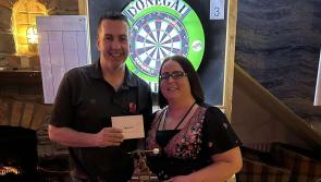 Gerard McGlynn the main man once more at Lennon Lodge Annual Darts Competition 
