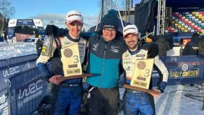 Third spot for Frosses native Eamonn Kelly in Junior WRC Rally in Sweden 
