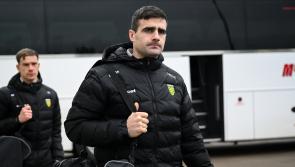 Caolan McGonagle captains Donegal against Galway at Pearse Stadium
