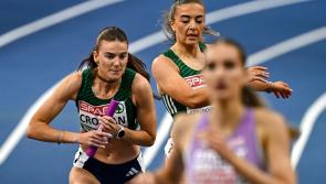 Arlene Crossan makes senior bow as Ireland finish sixth in European Indoor final