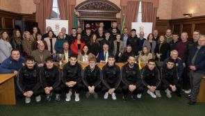 Naomh Padraig Uisce Chaoin awarded civic reception by Donegal County Council
