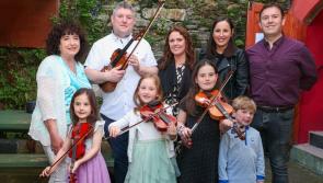 In Pictures: A special night for musician Kevin O'Donnell and his family