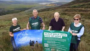 Walkers prepare for 15th anniversary charity Donegal mountain trek
