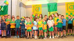 Watch: Local schoolchildren bring delight to Donegal Town's Up for the Match