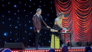 Watch: First-ever Connacht Mary waxes Daniel’s legs on stage