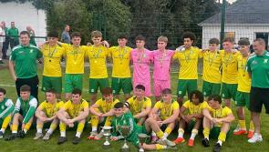 Bonagee United complete hat-trick of titles with John Gorey Curran Youth Cup win