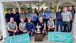 Letterkenny Golf Club celebrating historic Ulster Cup team triumph