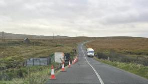 Road reopens after lorry veers off Glenties&ndash;Frosses road