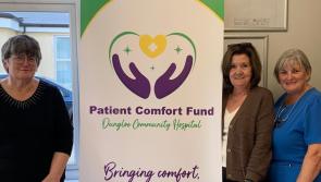 The Cope Kincasslagh presents cheque to Dungloe Community Hospital