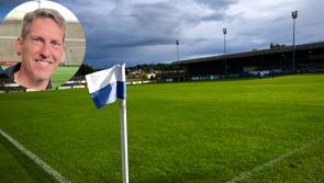 Renowned journalist Andy Mitten spotted at Finn Park ahead of final league game