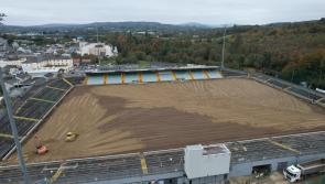 Sanding and seeding of MacCumhaill Park’s new playing surface complete

