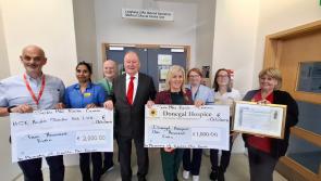 Man who completed Camino in memory of wife fundraised for Donegal Hospice and LUH