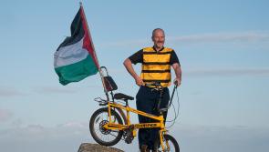Funds raised for Palestine as Muff to Malin Chopper cycle is complete