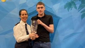 Donegal teen recognised for saving a man's life at National Garda Youth Awards