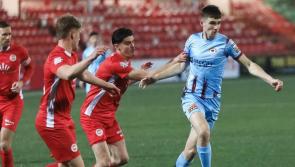 Oisin Duffy on the double as Strabane down Rathfriland Rangers in Irish FA Cup