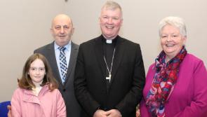 In pictures: Bishop Niall Coll greeted by home parishioners in St Johnston 