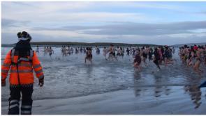 In Pictures: Phenomenal camaraderie as hundreds attend Narin New Year's Day swim