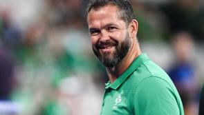 Irish rugby head coach, Andy Farrell, says Boks win is "the next step" in World Cup journey