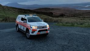 DMRT in action after lower leg injury sustained near Malin Head 