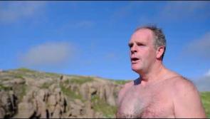 WATCH: Donegal man sets off on mammoth swim - around Ireland!