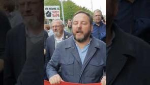 WATCH: TD at mica demonstration demands that people from Donegal are "not left behind"