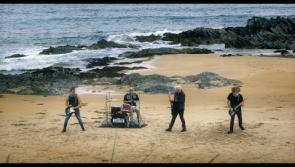 WATCH: Punk rock legends shoot new video on beautiful Donegal beach