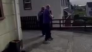 WATCH TWO: Donegal's Dinny and Majella  welcomed home from hospital following recovery from Covid-19