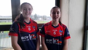 WATCH:  Coláiste na Carraige joint captains Kate Byrne and Ciara Diver after Ulster final win