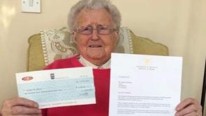 Creevy's Brigid McPhelim celebrates her 100th birthday 