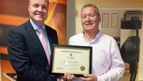 Gaoth Dobhair Station Officer, Muiris &Oacute; Gallach&oacute;ir, hangs up his helmet