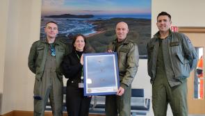 Deep connections between Air Corps and Donegal Airport recognised 