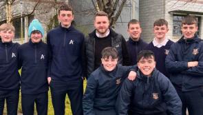 Two groups of Coláiste na Carraige students lead the way to the NFTE semi-finals