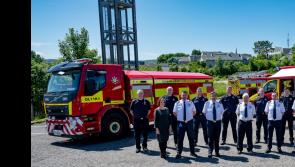 New state of the art €250k Water Tanker and Incident Command Unit handover