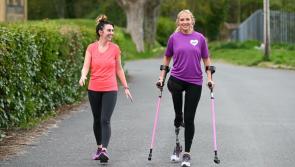 Vhi marathon ambassador Nikki Bradley attends Bring a Buddy Day