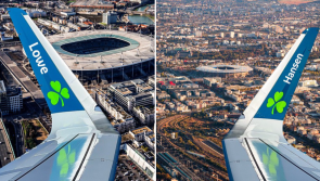 National: Aer Lingus gets behind the boys in green, adding extra flare added to their planes 