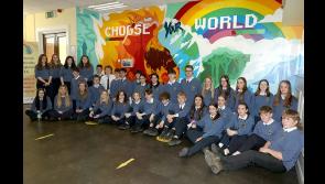 Bundoran TY students create mural on climate crisis 