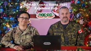 Get ready to track Santa on his trip from the North Pole to Donegal