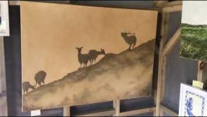 Watch: Artist encourages people to visit his art gallery in Gaoth Dobhair 