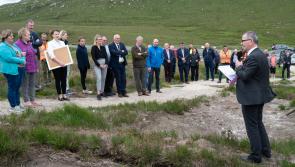 Restoring the sod ceremony takes place on Errigal mountain 