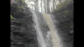WATCH: A secret waterfall in west Donegal is attracting both locals and tourists to the area