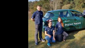 New little green electric car for Glenveagh National Park