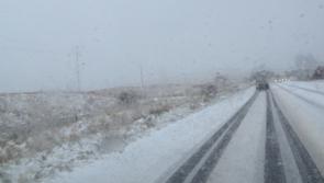 Storm Eunice update: Road at Meenaroy blocked by vehicles caught in snow