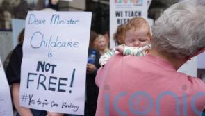 Childcare providers protest over funding