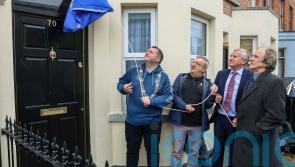 Plaque unveiled at James Connolly’s former home in east Dublin